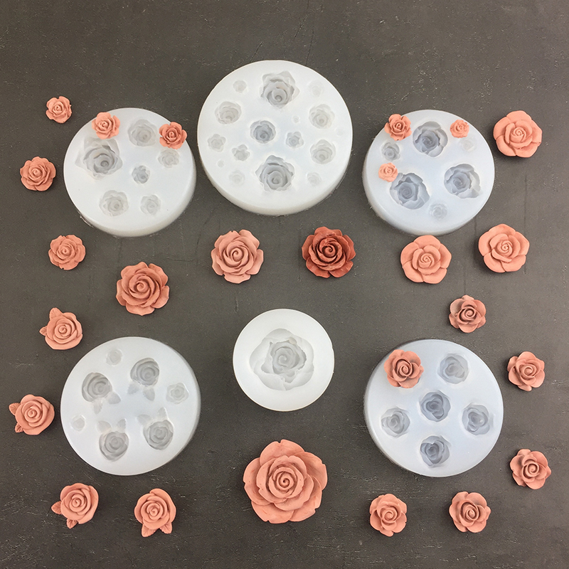 Soap Making Supplies Australia - 3D Rose Flower Shape Silicone Moldes,