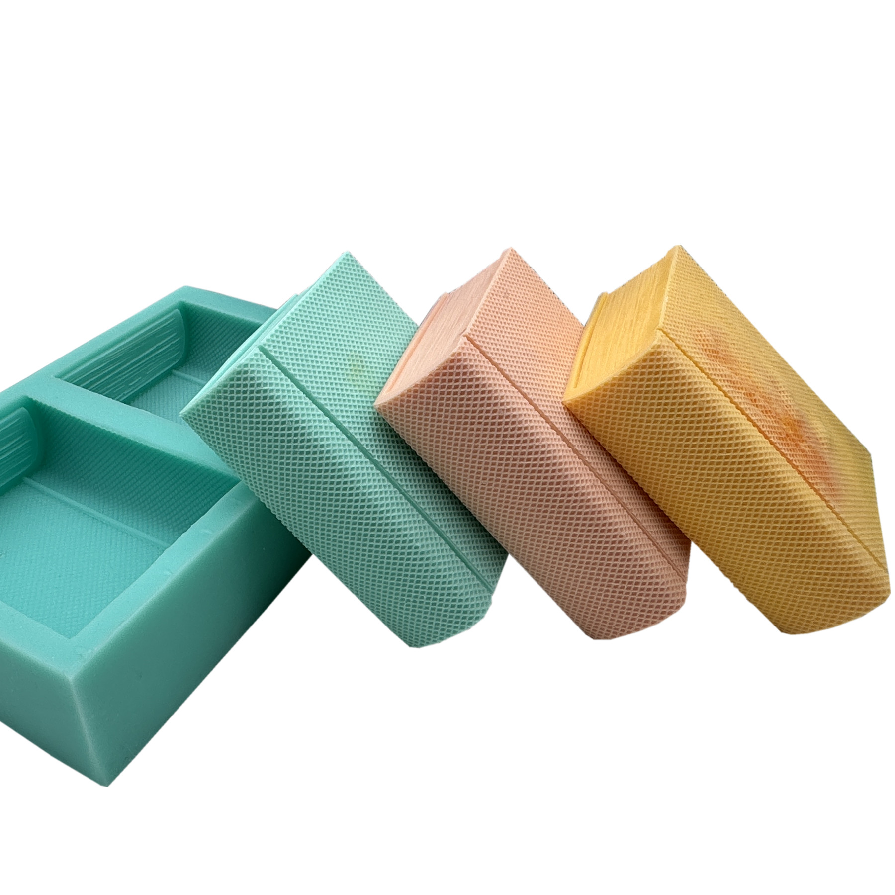 Soap Making Book - Dois Livro Silicone Soap Moldes, Vela