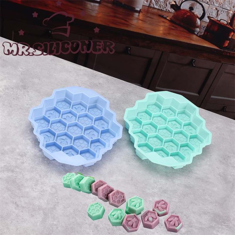 Soap Making Supplies Australia - Honeycomb Silicone Bolo e Chocolate Soap