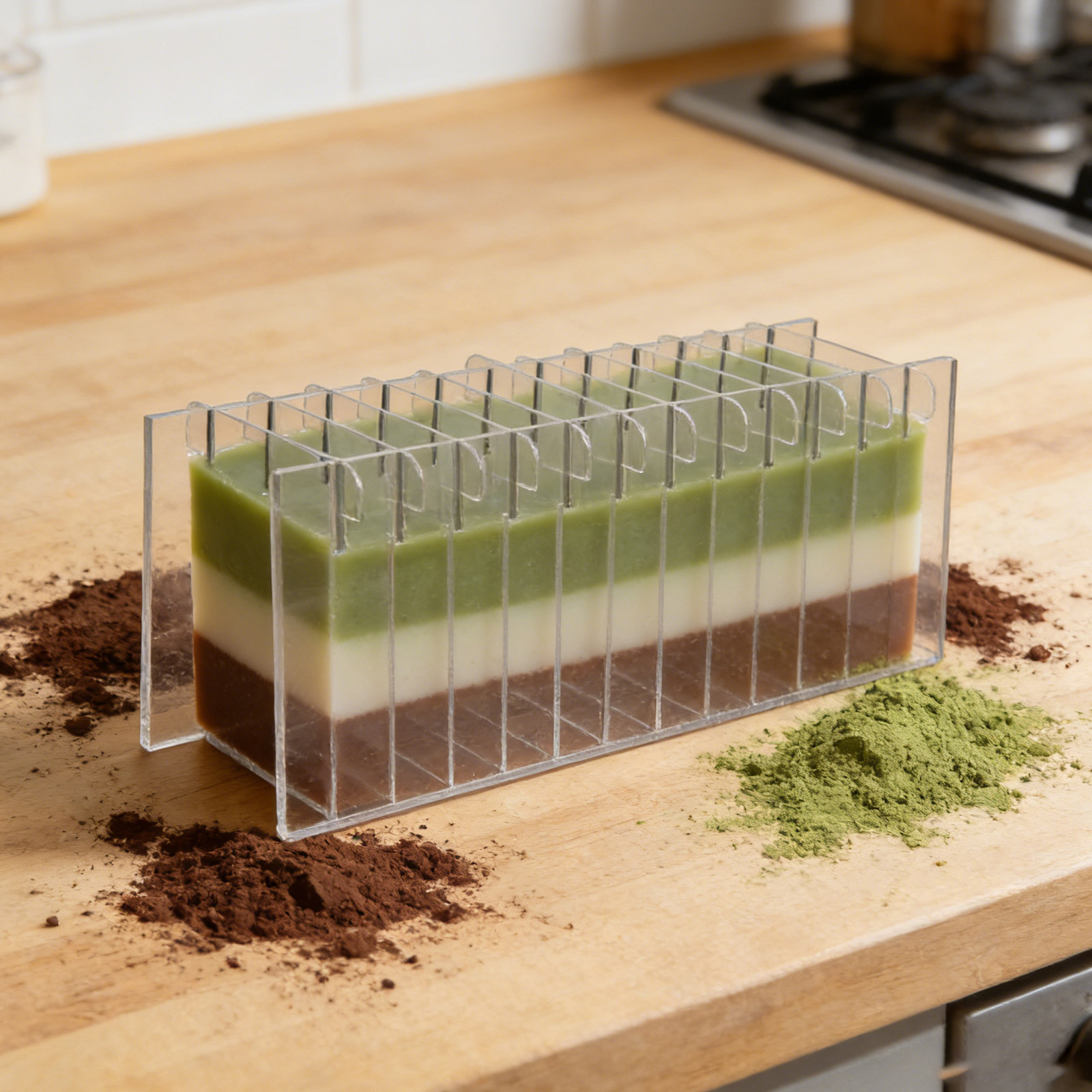 Soap Making Book - Divisor de Sabão em Acrílico para
