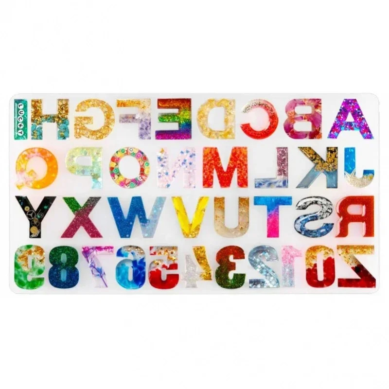 Soap Making Designs - 1 peça/2 peças/3 peças letras atoz,