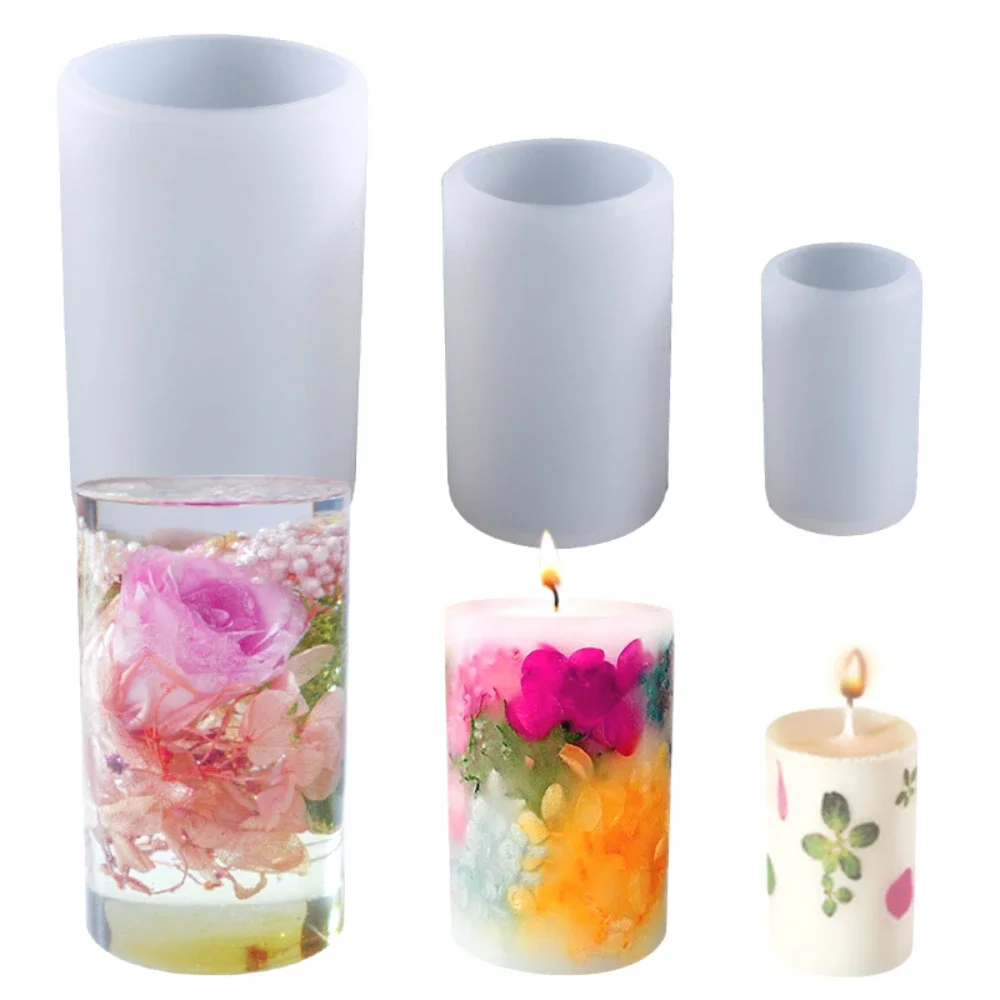 Soap Making Jug - Molde de vela de silicone, cilindro