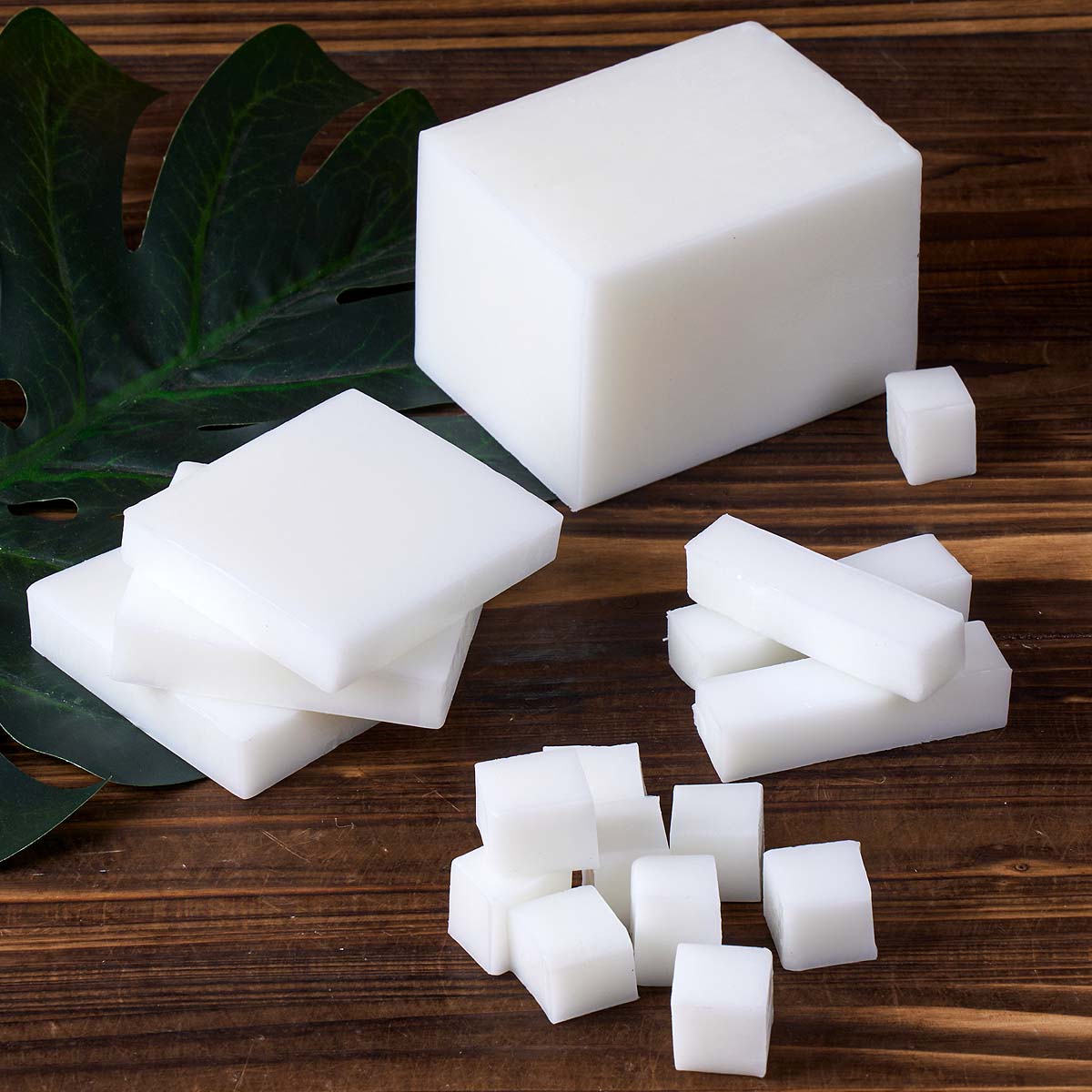 Soap Making Book - 1000g caixa clara branco glicerina sabonetes