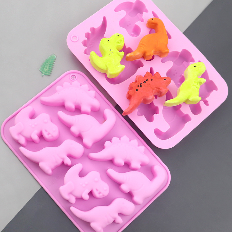 Soap Making Supplies Australia - Azul atacado 8 dinossauros dos desenhos
