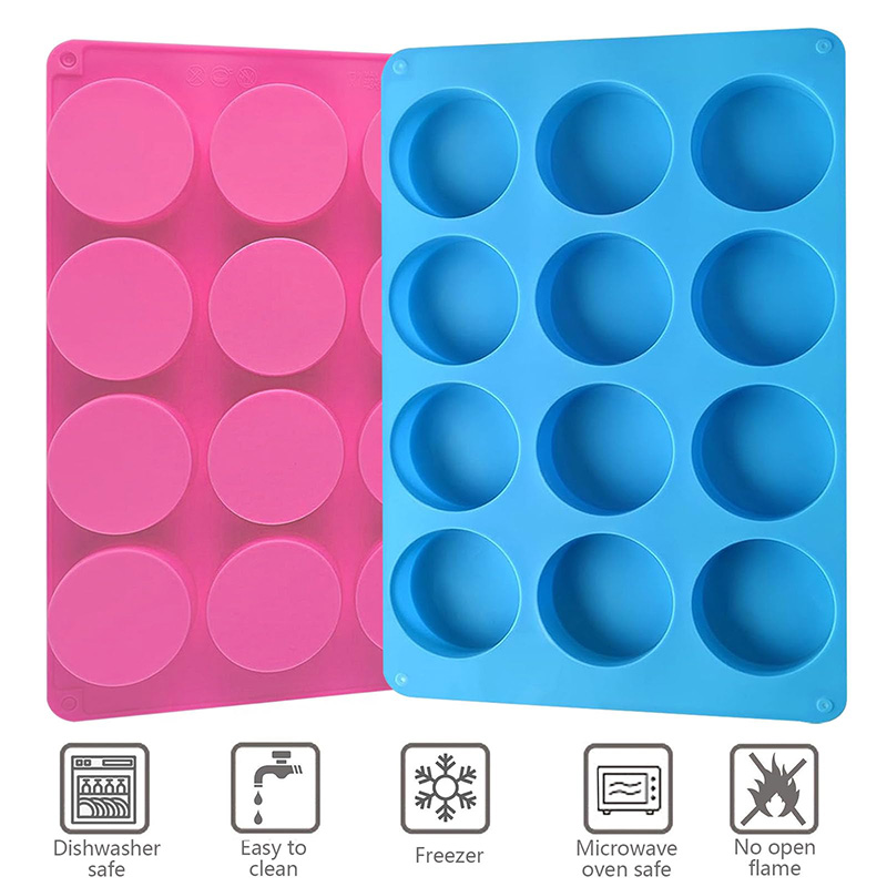 Moldes de Silicone Redondos co - Soap Making Designs avaliação e preço