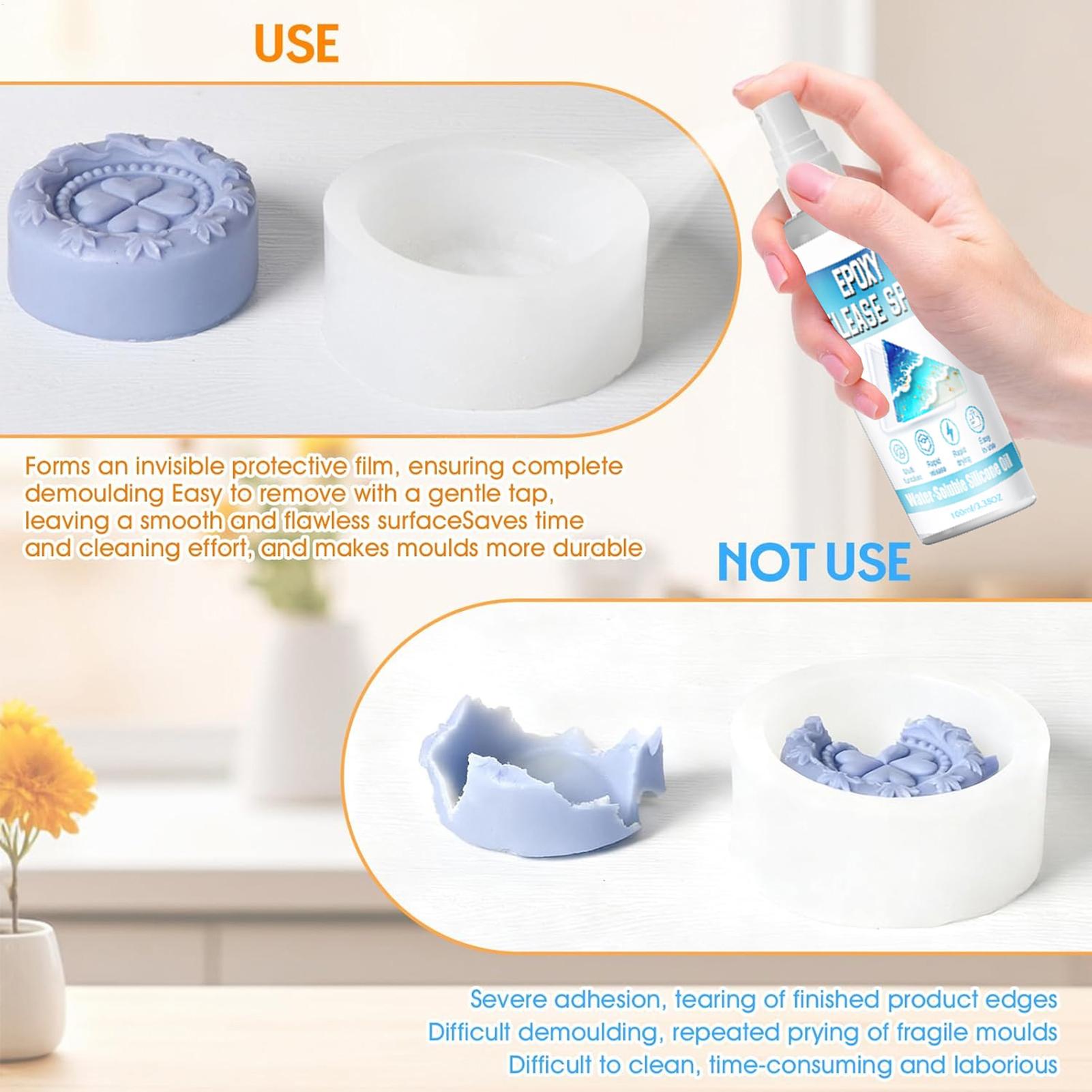 Spray Desmoldante de Silicone  - Soap Making Designs avaliação e preço