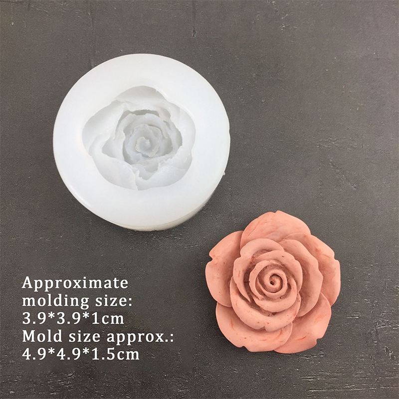 3D Rose Flower Shape Silicone  - Soap Making Supplies Australia avaliação e preço
