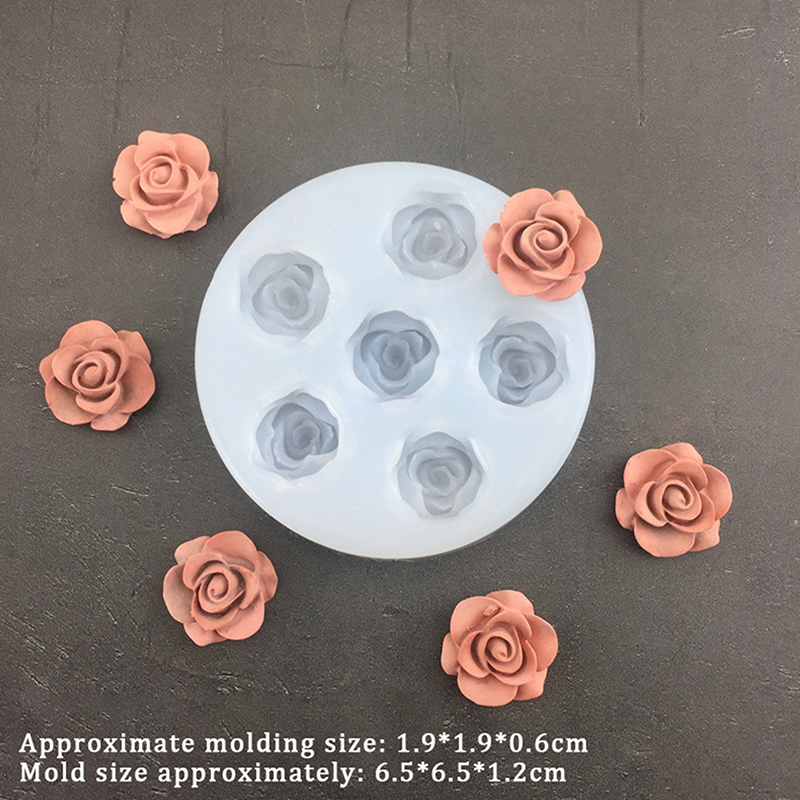 3D Rose Flower Shape Silicone  - Soap Making Supplies Australia avaliação e preço