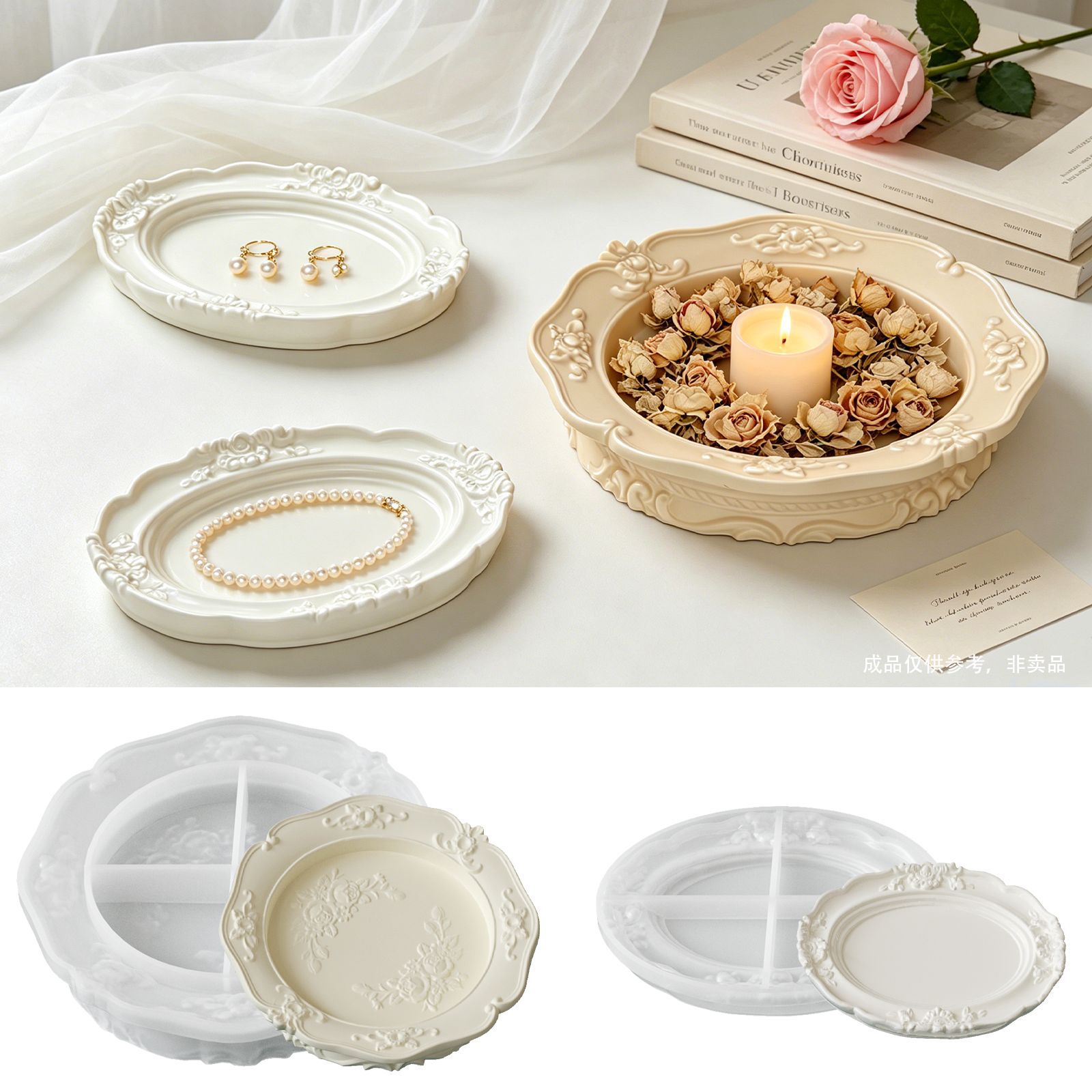 Molde de Silicone Elegante Vin - Soap Making Designs avaliação e preço