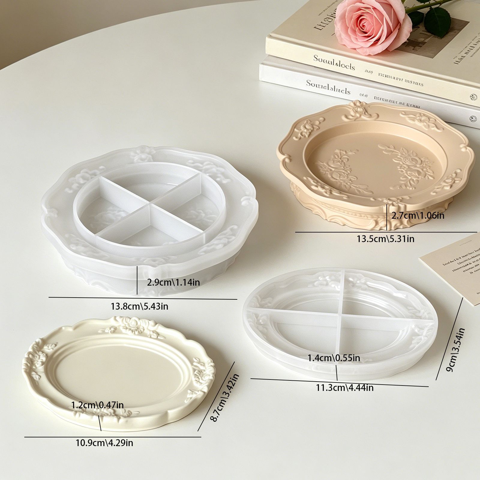 Molde de Silicone Elegante Vin - Soap Making Designs avaliação e preço
