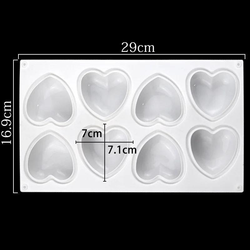 Amor coração silicone sabão mo - Soap Making Designs avaliação e preço