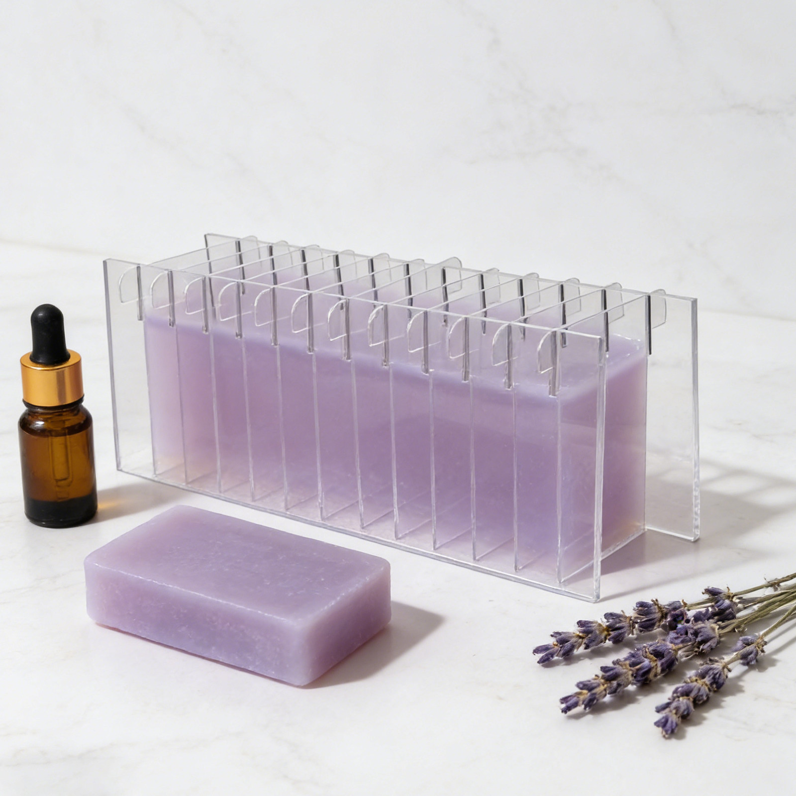 Divisor de Sabão em Acrílico p - Soap Making Book avaliação e preço