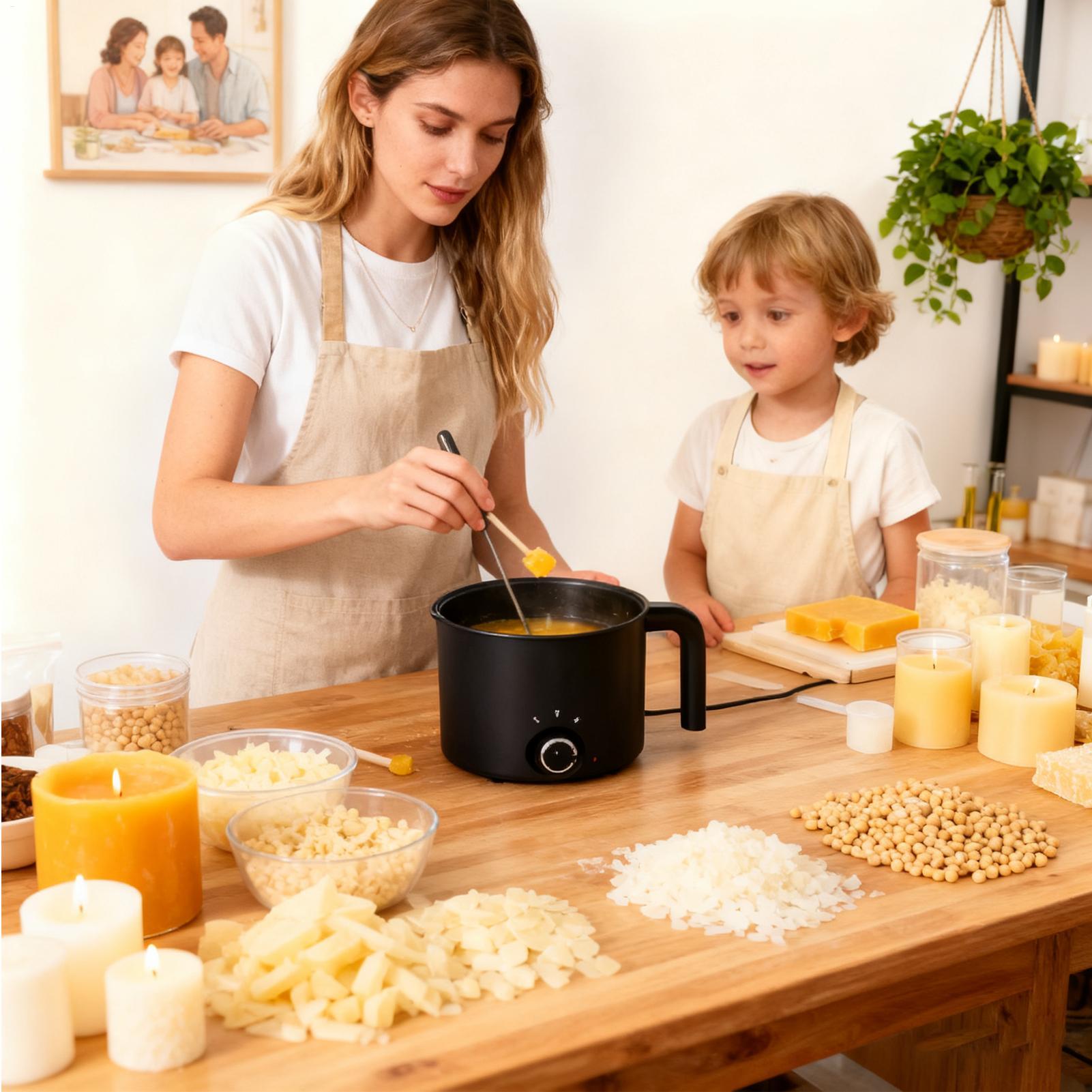 Derretedor de Cera Elétrico 1. - Soap Making Jug avaliação e preço