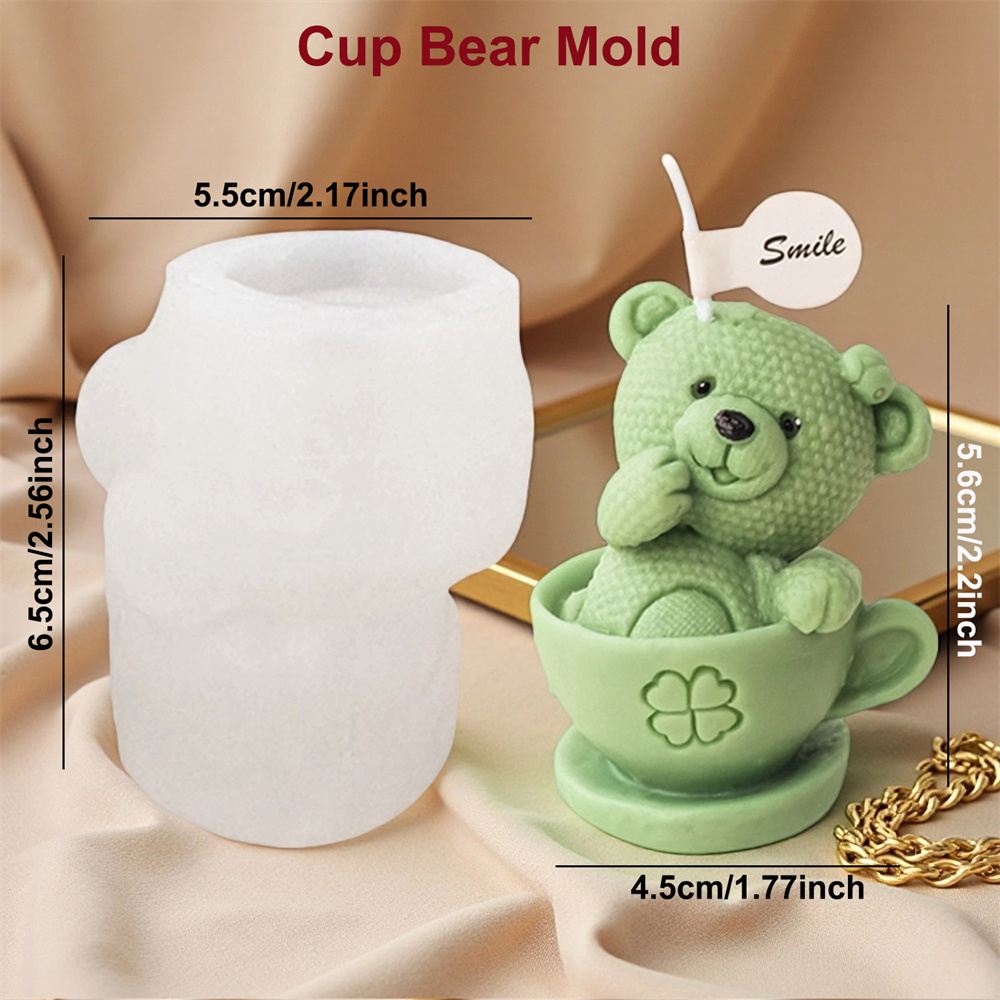 Urso de pelúcia em copo molde  - Soap Making Jug avaliação e preço